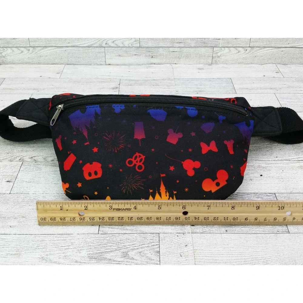Mickey Mouse Snack Attraction Icons Fanny Pack‎ Belt Bag Rainbow Disney Parks